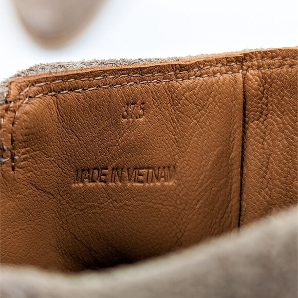 Rag&Bone Women Icons Taupe Suede Western Ankle Boots size 7US EUR 37.5 - Picture 9 of 9